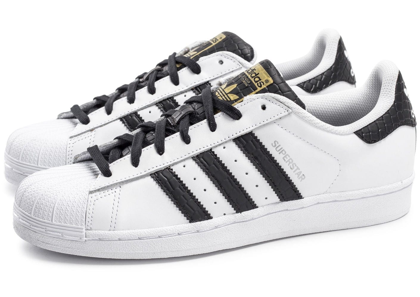 adidas chaussure blanche et noire